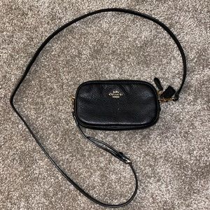 Coach black crossbody